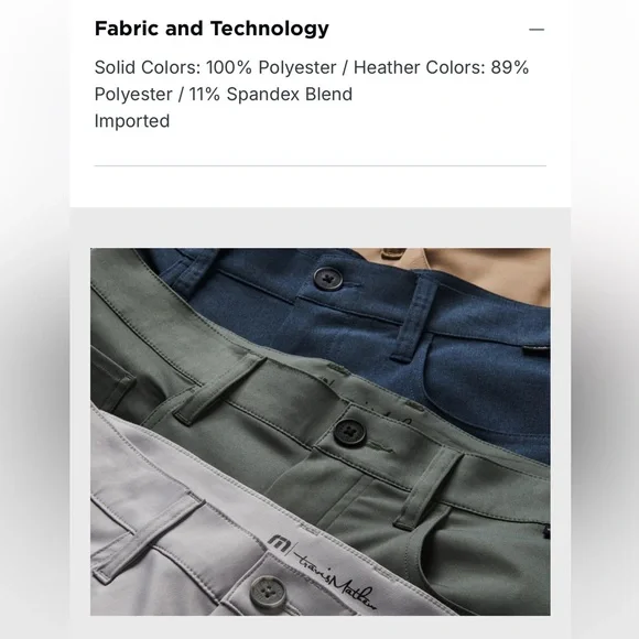 Travis Mathew Open to Close black Pants 30 - Picture 9 of 15